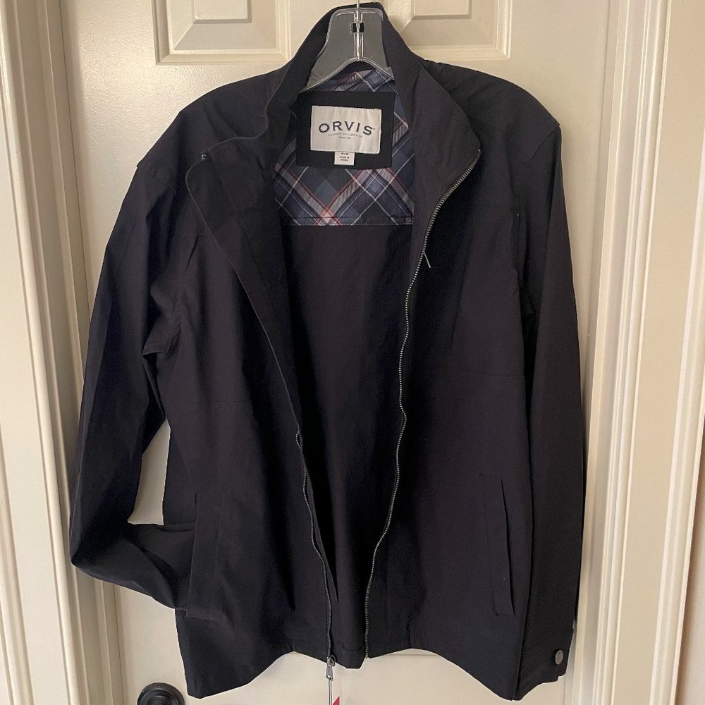 ORVIS Lightweight Nylon Jacket, Medium, Black